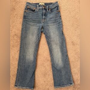 Madewell Women's Cali-Demi Boot Blue Jeans